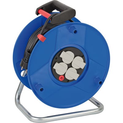 Garant Kabeltrommel, 40m - Spezialkunststoff, blau