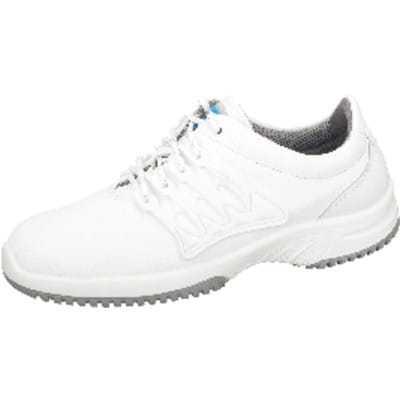 Sicherheitshalbschuh uni6 1760, S1 SRC, weiß/grau, Größe 42