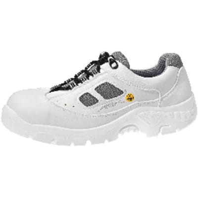 Sicherheitshalbschuh anatom 2626, S1 SRC ESD HACCP, weiß, Größe 37