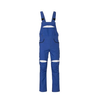 Latzhose DuraWork Größe 106 kornblau/schwarz