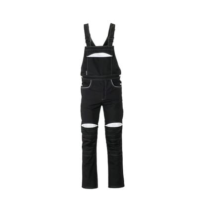 Latzhose DuraWork Größe 52 schwarz/grau