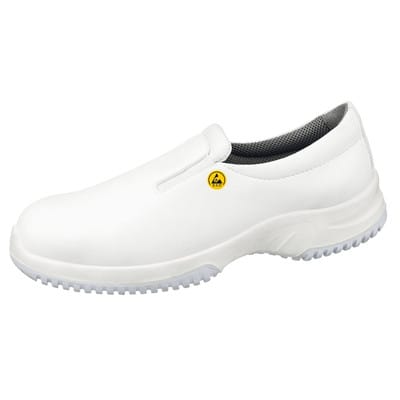 Sicherheitshalbschuh uni6 31740, S2 ESD, weiß, Größe 39