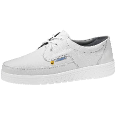 Berufshalbschuh air cushion 32600, O2 SRA ESD, weiß, Größe 45