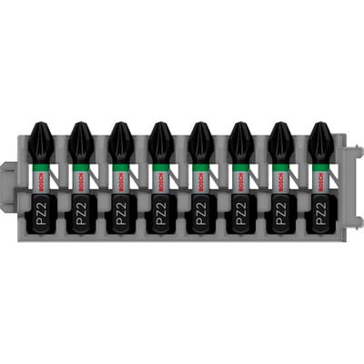 Schrauberbit-Set Impact Control, 8-teilig, 8 x PZ2, 25mm (2608522325)