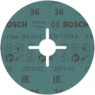 Fiberschleifscheibe R780 Best for Metal and Inox, 125 x 22,23mm, 36 (2608621610)