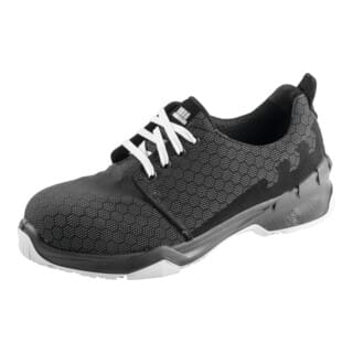 Damen-Sicherheitshalbschuh GINGER, S2 SRC ESD, schwarz/weiß, XB, Größe 40