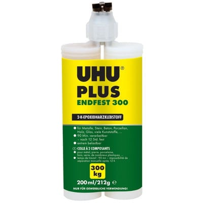 Plus Endfest 300 Epoxidharzklebstoff 2-komponentig Kartusche 200ml