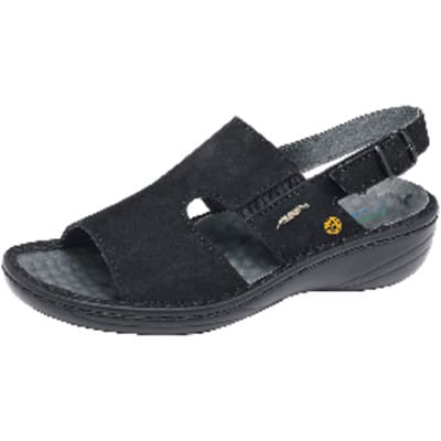 Berufssandale Reflexor® Comfort 36872, OB SRB ESD, schwarz, Größe 43