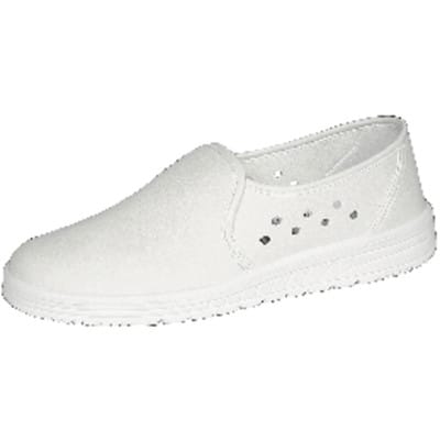 Berufsslipper air cushion 2370, O1 SRA, weiß, Größe 46