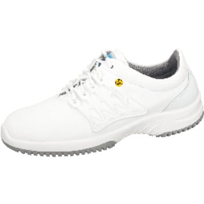 Berufshalbschuh uni6 36760, O1 FO SRC ESD, weiß, Größe 42