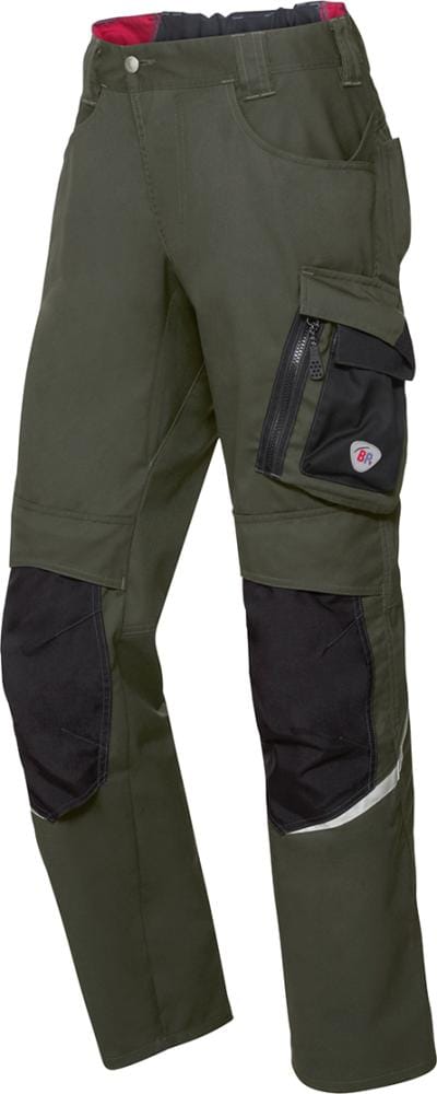Arbeitshose 1998 570, oliv/schwarz, Größe 60N