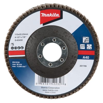 Fächerschleifscheibe ø115mm A60 D-63448