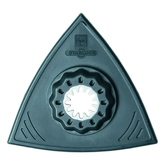 Schleifplatten-Set, flach, Kantenlänge 80mm, Aufnahme Starlock