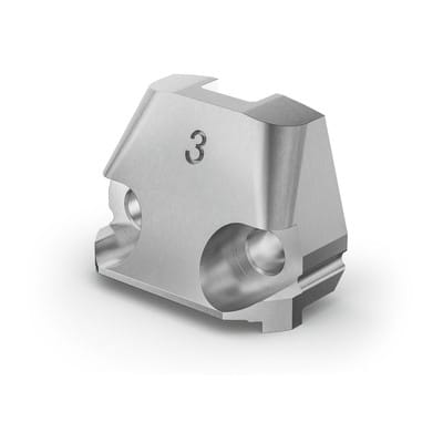 Matrize für Edelstahlblech bis 3mm (600 N/mm²).