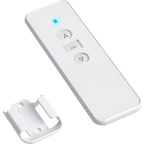Ecleanfy - Télécommande Émetteur Sans Fil 1 Canal Rf433.92 – Compatible Avec Moteurs A-ok – Portée Jusqu'à 21m – Pour Stores Électriques
