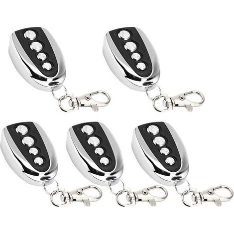 Lot De 5/10 Ouvre-porte De Garage Électrique À Télécommande, 433 Mhz Pour Clonage De Portail, De Clonage Électrique Universel