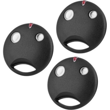 Ecleanfy-télécommande Portail, 433,92mhz Télécommande Remplacement Pour Nice Smilo Sm2 Sm4 Pour Moteur De Contrôleur De Récepteur Smxi Smx2r Smx2 Smxis Oxi Ox2, 2 Canaux, Lot De 3