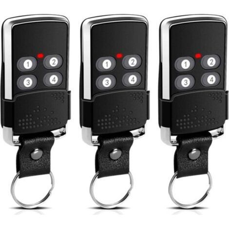 Ecleanfy-télécommande De Porte De Garage 433,92 Mhz - Compatible Avec Wisniowski El11q, El12q, El13q, El17q Eln - Code Tournant 4 Canaux (3)
