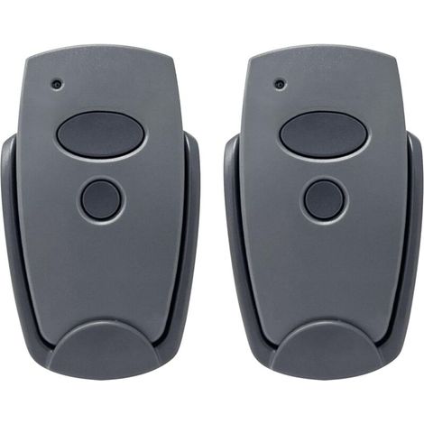 Ecleanfy-lot De 2 Télécommandes Universelles Pour Porte De Garage 868 Mhz Compatibles Avec Marantec Digital 302, 304, 382, ​​384, 313, 321, 323, 131