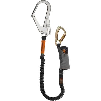 Falldämpferleine SKYSAFE PRO FLEX L-0568 orange/grau 1,8 m