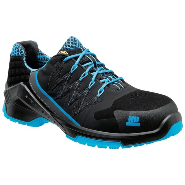 Sicherheitshalbschuh VD PRO 1100 SF, S1P SRC, schwarz/türkis, NB, Größe 46