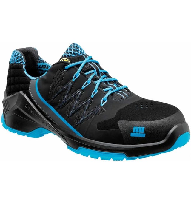 Sicherheitshalbschuh VD PRO 1100 SF, S1P SRC, schwarz/türkis, NB, Größe 44