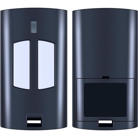 Lot De 2 Compatible Avec La Télécommande De Porte De Garage Beninca 433,92 Mhz À Code Tournant To.go-2wv 4wv
