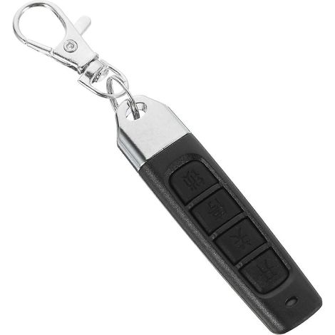Télécommande À 4 Boutons Pour Ouvre-porte De Garage 433 Mhz-black