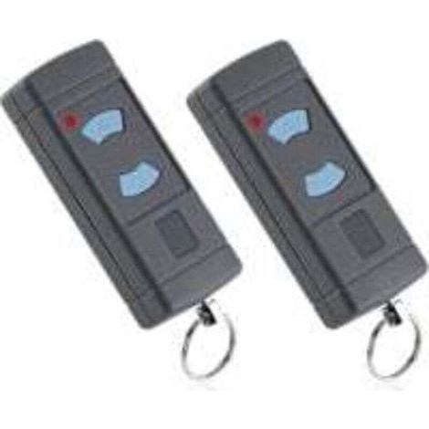 Fenoplasticapack De De 2 Émetteur Garage Boutons Bleus 868mhz Remplacement Pour , Xu,hormann Hse2-868 Hsm4-868 Hse4-868 Compatible Avec Tubauto Hsm4-868 Hs4-868 - Kzq