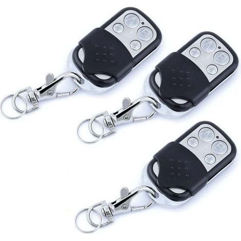 Dbbegk Télécommande Universelle Portail Garage 4 Touches Fréquence 433 92 Mhz Clonage