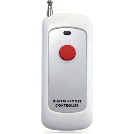 Flammkraft-télécommande Monobouton Haute Puissance, Fréquence 433 Mhz, Longue Portée, Compatible Portes De Garage Et Volets Roulants