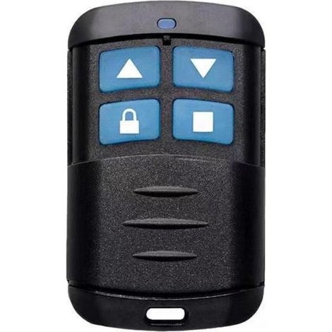Flammkraft-télécommande 315mhz 4 Touches, Compatible Porte Garage/volet/portail, Étanche, Avec Mousqueton