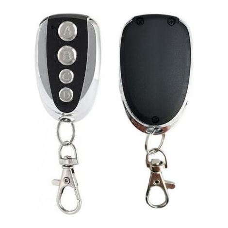 Cyslmuk – Lot De 2 Télécommandes 433 Mhz Pour Ouvre-portail Coulissant – Émetteur Auto-apprenant – Portée 50-100m – Compatible Avec Modèles Pt2260/hs2260 - 13treize