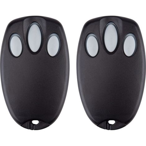 Lot De 2 Émetteurs De Porte De Garage Portables De Remplacement Pour Chamberlain Liftmaster Motorlift 94335e 84335e Ml700 Ml500 Ml850 Merlin+ C945 C840 Security+ 433,92 Mhz-pr