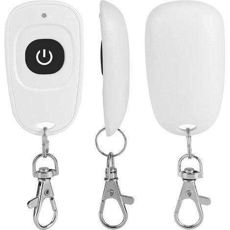 3pcs Télécommande Garage Universelle, 433 Mhz Transmetteur De Télécommande Sans Fil Jusqu' À 50m Rf Contrôleur Facile Pour Porte Garage.(1 Bouton)