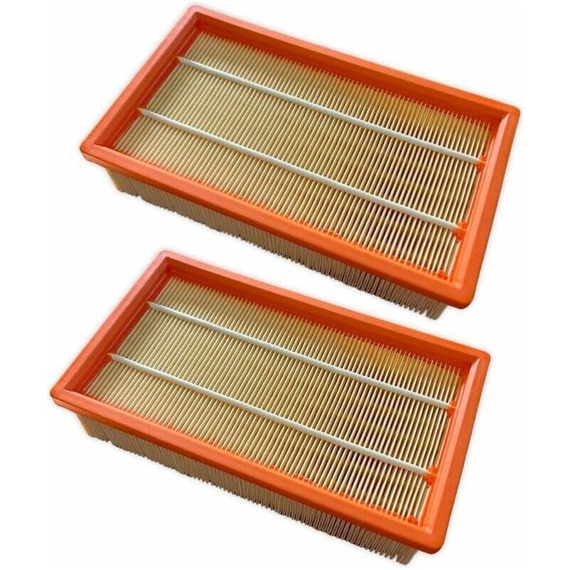 Flacher Faltenfilter Für Kärcher Staubsauger Nt 25/1, Nt 35/1, Nt 45/1, Nt 55/1, 2 Stück. Staubschutz. Einfache Installation – Nt 361 Nt