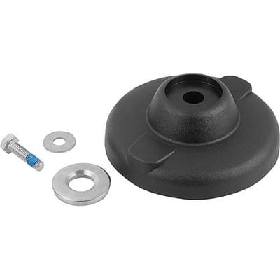 TELLER, FORM:C THERMOPLAST, SCHWARZ, D=175