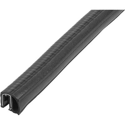 KANTENSCHUTZ-DICHTPROFIL 10000X8X11, FORM:C, EPDM SCHWARZ, KOMP:EPDM L=10 METER