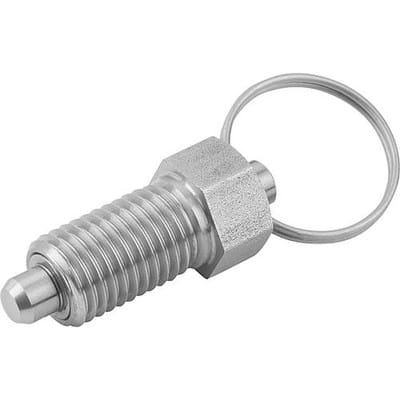 ARRETIERBOLZEN OHNE RASTNUT GR.2 D1=M12X1,5, FORM:R, EDELSTAHL GEHÄRTET