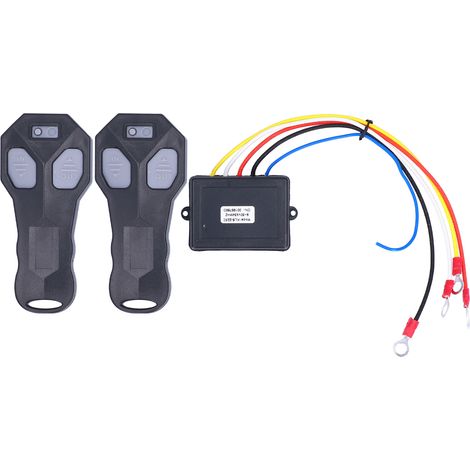Lot De 2 Télécommandes Sans Fil Pour Treuil Électrique 12 V, Compatibles Avec Jeep, Quad Et Camion (universelles).