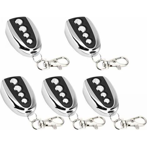 Pack De De 5 Ouvre-porte De Garage Électrique À Télécommande, Xu, 433 Mhz Pour Clonage De Portail, De Garage, De Clonage Électrique Universel - Kzq