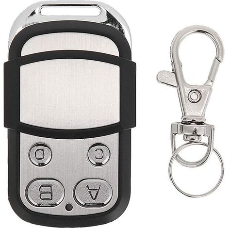 Sjlerst – Télécommande De Garage 433.92 Mhz – Compatible Mhouse/myhouse Tx4 Tx3 Gtx4 – 4 Boutons – Matériau Abs – Design Compact Avec Porte-clés