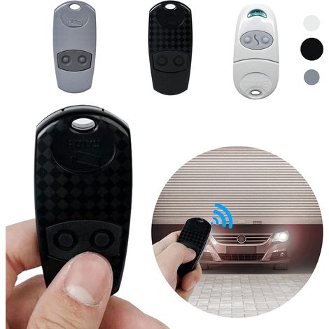 Telecommande Universelle Portail - Telecommande Came Top432ev, Telecommande Portail Universelle Fit Pour Venu Top 432na/432/432ee/ 432a /432m/432s T432/came 432 With Pile Bouton 2 Cr2016（noir） H313