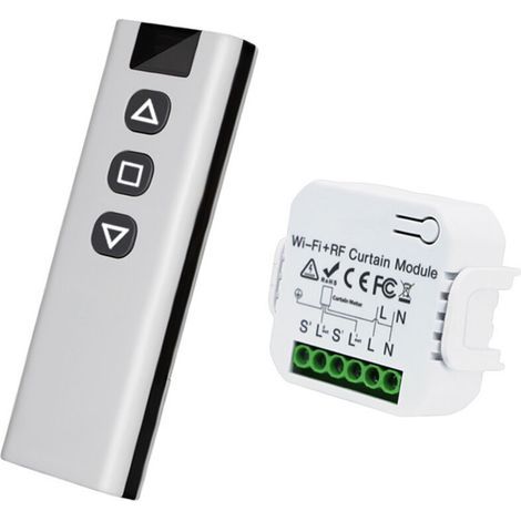 Lntyq – Kit De Commande De Volet Roulant Sans Fil – Télécommande Rf – Portée Jusqu'à 100 M – Interrupteur Radio Pour Stores Et Volets