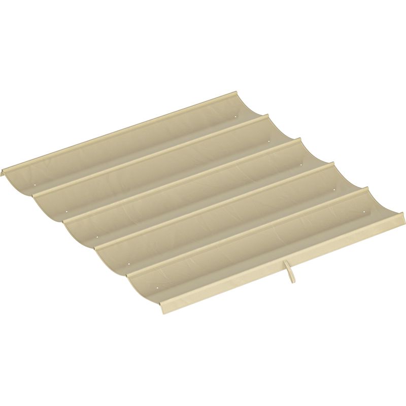 Ersatz-pergola-überdachung 2,55 X 2,5 M, Wasserdicht Und Uv-beständig Für Die Terrasse