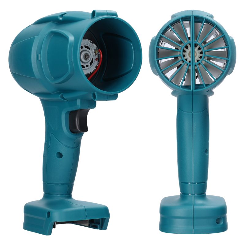 Tragbarer, Kabelloser Ventilator Für Camping Und Wandern, Mit Lithium-akku Und Leistungsstarkem Turbofan-haartrockner.