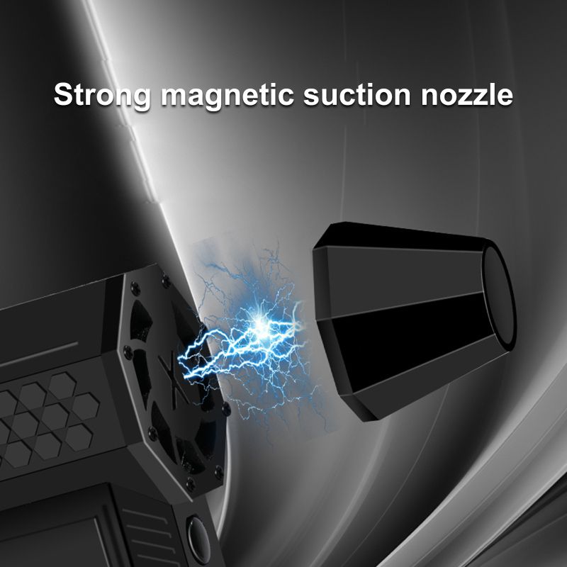 Tragbarer Handventilator Mit Turbofunktion, 110.000 U/min, Hochgeschwindigkeits-bürstenlosmotor, Kabelloser Lüfter Für Computertastaturen, Außeneinsatz Usw.