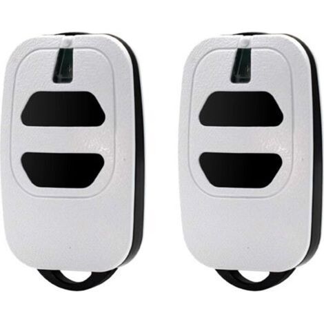 Lot De 2 Télécommandes Pour Porte De Garage Dea Gti2 Gti4 433,92 Mhz