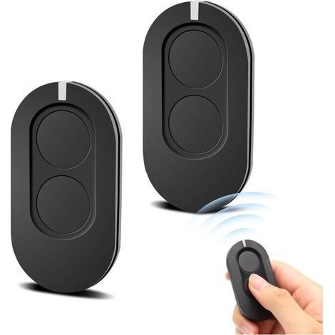 Aes 32-bit Télécommande Compatible Avec Ditec Entrematic Zen 2,duplicateur De Télécommande Porte De Garage Pour Ditec Entrematic Zen 2/zen 4,ditec Entrematic Zen2w /zen4w,lot De 2