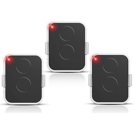Pièces Télécommande Portail 2 Canaux 433,92 Mhz Rolling Code – Remplacement Pour On1e, On2e, On4e – Motorisations Compatibles Portail Et Garage – Portée 200 M – Format Porte-clés Compact Et Robuste